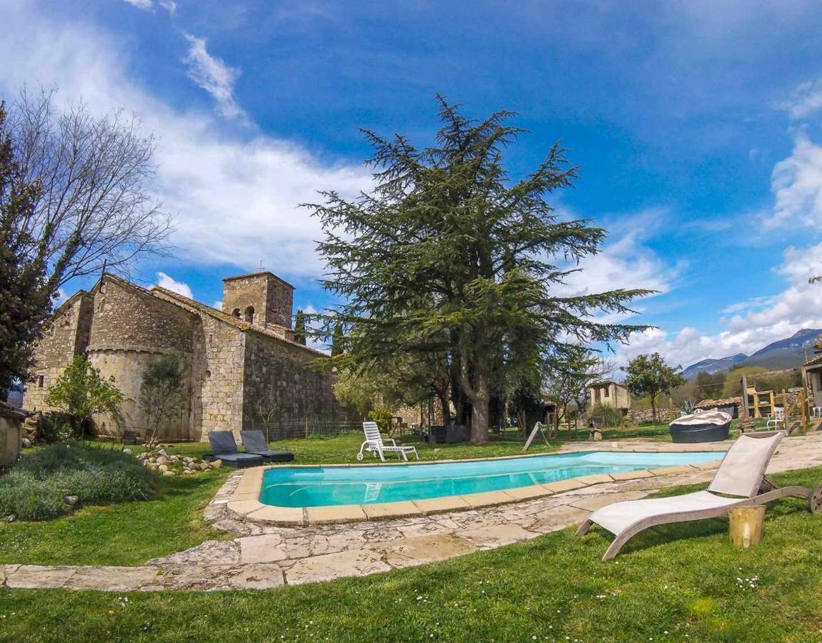 Maia de Montcal Casita Con Jacuzzi Rectoria De Dosquersヴィラ エクステリア 写真