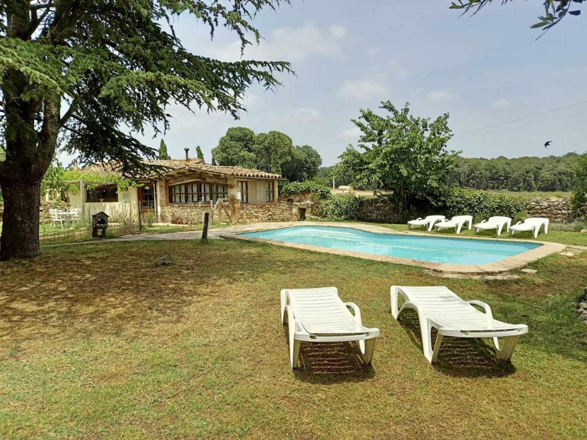 Maia de Montcal Casita Con Jacuzzi Rectoria De Dosquersヴィラ エクステリア 写真