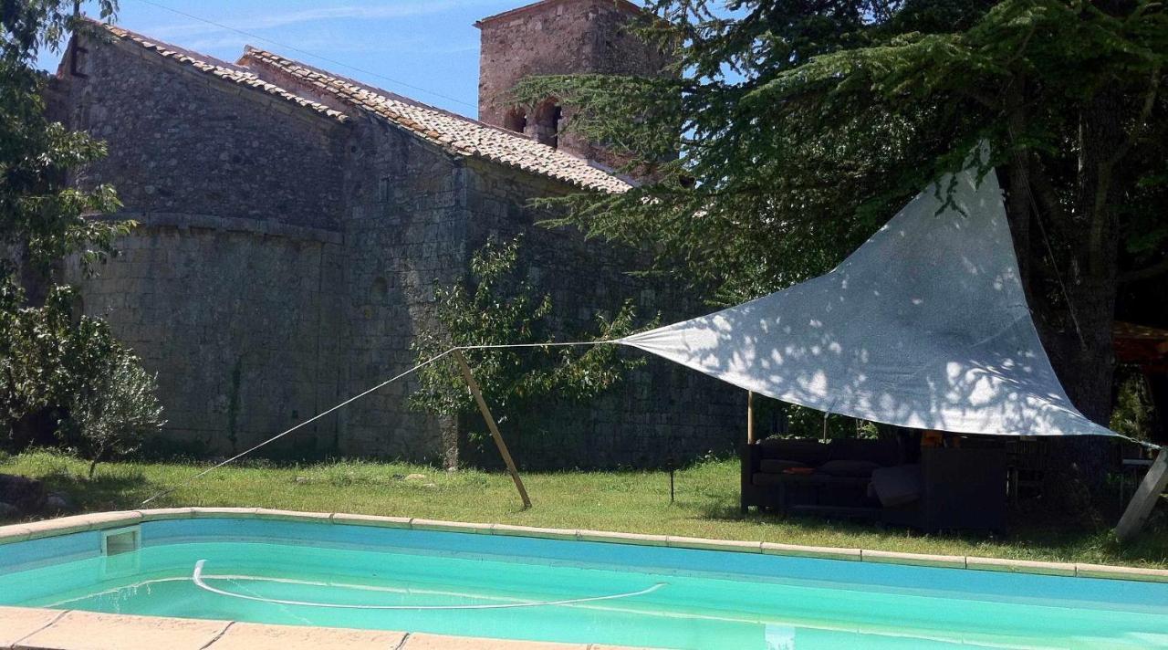 Maia de Montcal Casita Con Jacuzzi Rectoria De Dosquersヴィラ エクステリア 写真