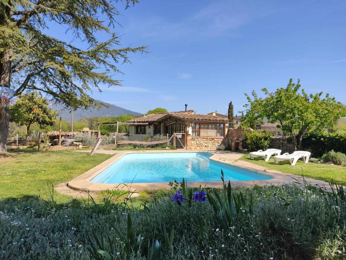 Maia de Montcal Casita Con Jacuzzi Rectoria De Dosquersヴィラ エクステリア 写真