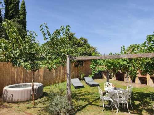Maia de Montcal Casita Con Jacuzzi Rectoria De Dosquersヴィラ エクステリア 写真