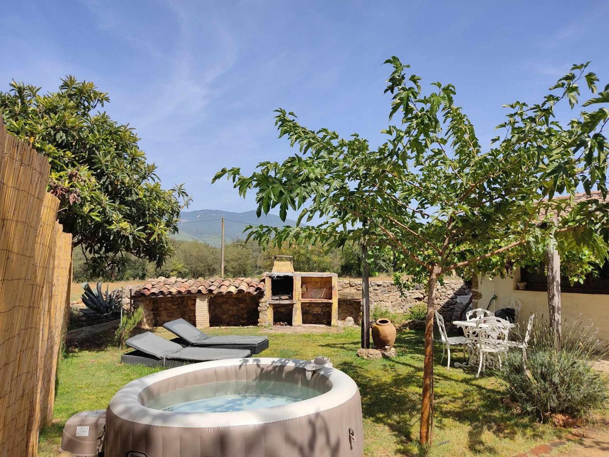Maia de Montcal Casita Con Jacuzzi Rectoria De Dosquersヴィラ エクステリア 写真